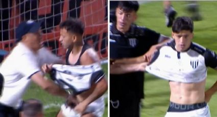 Aficionados de Gimnasia y Esgrima de Argentina intentan desnudar a sus jugadores para quedarse con un ‘recuerdo’ de su histórico ascenso