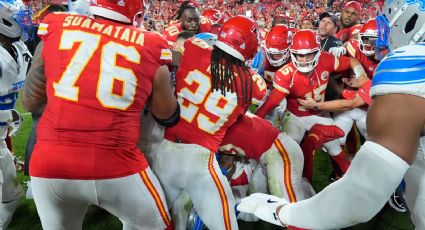 Brian Branch, defensivo de Lions, es suspendido un partido sin goce de sueldo tras golpear a receptor de Chiefs: "No debí hacerlo, fue infantil"
