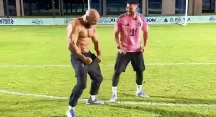 Golazo y desenfrenado festejo del guardaespaldas de Messi se vuelven virales en redes sociales