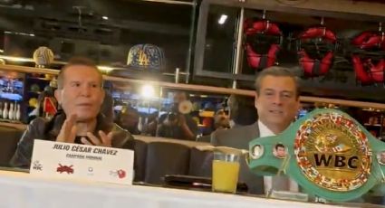 “Si mi hijo fuera narcotraficante, yo mismo lo metería a la cárcel”: Julio César Chávez