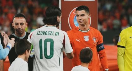 ¡Cumple su palabra! Cristiano Ronaldo le regala su playera a un jugador de Hungría tras prometérsela en la Fecha FIFA anterior