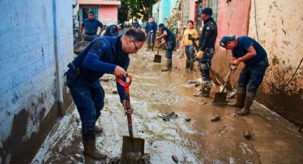 Senado entrega a la Secretaría de la Defensa 10 camiones con víveres para damnificados por inundaciones