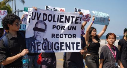 “No fue la lluvia, fue la negligencia": estudiantes de la Universidad Veracruzana exigen justicia por Diana Jael