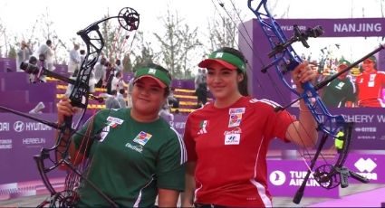 ¡Histórico 1-2! Las mexicanas Mariana Bernal y Maya Becerra se cuelgan oro y plata en la Copa del Mundo de Tiro con Arco en China