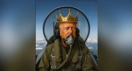 Trump responde a protestas de "No Kings" con videos de IA donde aparece usando una corona