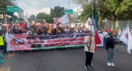 Inicia marcha por conmemoración del 57 aniversario del matanza del 2 de Octubre