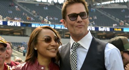 Tom Brady causa revuelo en redes sociales al encontrarse con la mamá del quarterback Jayden Daniels por tercera vez en la temporada