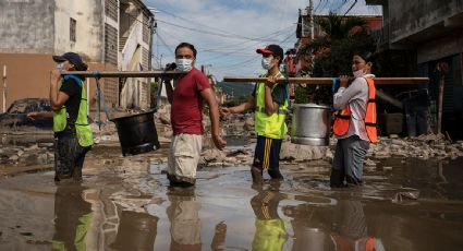 "El gobierno actuó con oportunidad ante las lluvias", dice Nahle tras desastre en Veracruz; "el aviso fue minutos antes", revira meteorólogo