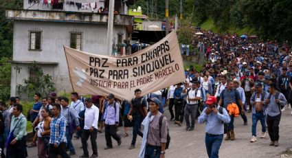Más de 20 mil personas en Chiapas marchan para exigir justicia a un año del asesinato del padre Marcelo Pérez