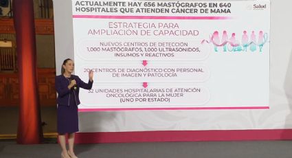 Sheinbaum anuncia inversión de 8 mil millones de pesos en modelo de atención al cáncer de mama