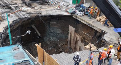 Socavón en Iztapalapa lleva más de un mes sin ser reparado
