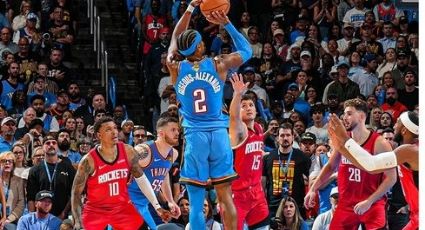 ¡Espectacular! Campeón Thunder de Oklahoma gana en dramático tiempo extra al abrir la temporada de la NBA