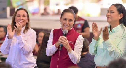 Reclamos y gritos a Nahle durante nueva visita de Sheinbaum a Veracruz