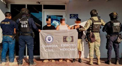 Capturan a tres presuntos extorsionadores de limoneros en Apatzingán de "Los Blancos de Troya"