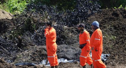 Van más de 1.6 millones de litros de hidrocarburo recuperados por el derrame en el río Pantepec