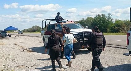 Hallan caminando en carretera de Tamaulipas a mujer reportada como desaparecida