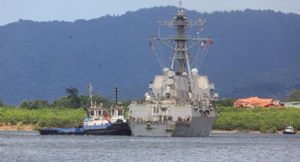 Llega el destructor estadounidense USS Gravely a Trinidad y Tobago; "es parte de la colaboración de seguridad", afirma la primera ministra