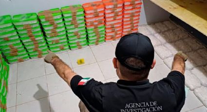 Aseguran casi 400 kilos y 170 litros de metanfetamina en Sinaloa
