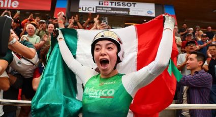 ¡Campeona del mundo! La mexicana Yareli Acevedo gana medalla de oro en la prueba por puntos del Mundial de Ciclismo de Pista