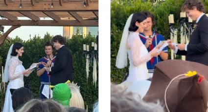 Joe Keery oficia la boda de sus amigos portando el atuendo de heladero como Steve Harrington, de "Stranger Things"