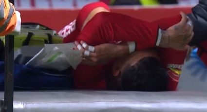 Alarma roja: Alexis Vega sale lesionado y se perderá el cierre del torneo con el Toluca