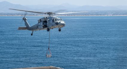 Se estrellan dos aeronaves de la Marina de EU en el mar de China Meridional en medio de visita de Trump en Asia