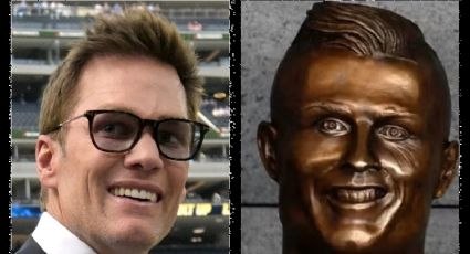 Tom Brady se burla de la estatua de Cristiano Ronaldo y asegura que "es la peor escultura de un atleta"