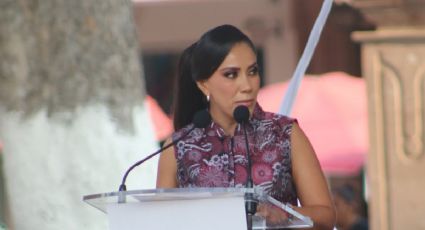 Harfuch evita a alcaldesa de Apatzingán que pidió "narcocorrido" a Los Originales de San Juan