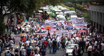 Transportistas en la CDMX cancelan movilización, pero habrá bloqueos en el Edomex
