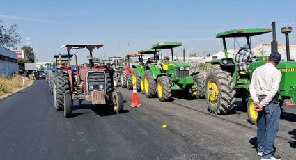 Agricultores mantienen 10 bloqueos totales y cinco parciales en carreteras de Guanajuato y Michoacán
