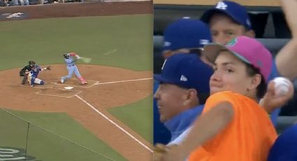 Aficionado de Dodgers atrapa jonrón de Vladimir Guerrero a Shohei Ohtani y devuelve la pelota al campo: no quiso el souvenir histórico del rival