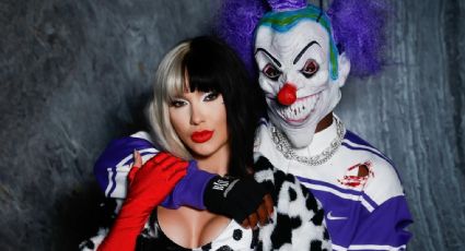 ¿De qué te vas a disfrazar? Vinícius Jr celebra fiesta de Halloween con una máscara de payaso y es blanco de burlas en redes sociales