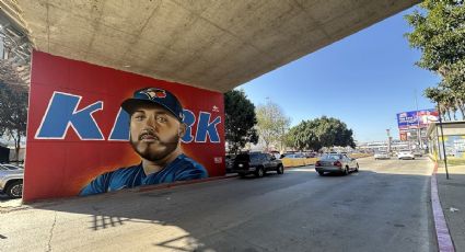 El mexicano Alejandro Kirk, jugador de Blue Jays, es homenajeado en su natal Tijuana con un mural: “Es algo hermoso”