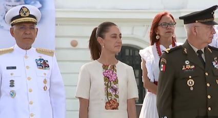 “La corrupción es deslealtad”, dice Sheinbaum en el aniversario de la Armada de México