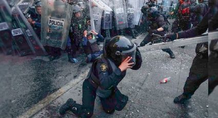 Por agresiones en marcha del 2 de Octubre, 17 policías siguen hospitalizados