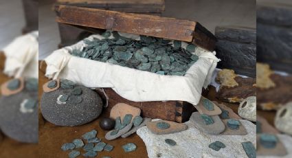 Encuentran más de mil monedas del siglo XVII acuñadas en México, Perú y Bolivia; valen más de un millón de dólares