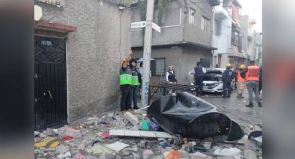 Explosión por tanque de gas LP en Iztacalco deja un lesionado con quemaduras de segundo grado