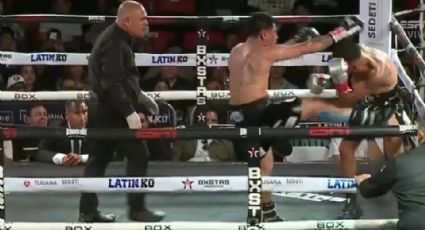 Comisión de Box de Tijuana asegura que viene “una fuerte suspensión” para Ángel ‘Tashiro’ Fierro tras dar una patada a su rival en plena pelea
