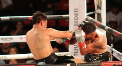 Suspenden "de manera indefinida" al boxeador mexicano Ángel 'Tashiro' Fierro por dar una patada a su rival en plena pelea