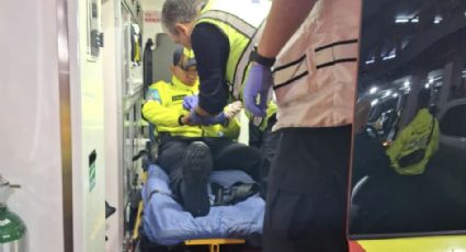 Atropellan a policía en el AICM; hay una persona detenida