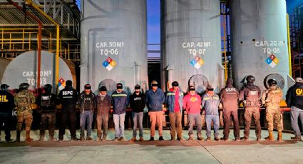 Aseguran en Veracruz 250 mil litros de "huachicol" a empresa fachada de residuos peligrosos