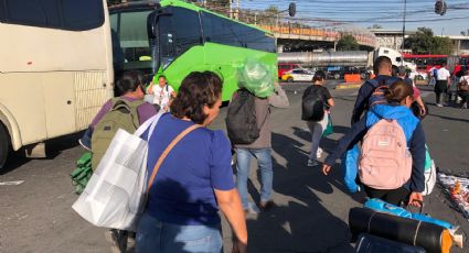 CNTE levanta plantón en San Lázaro, pero advierte: "Claudia, cumple tu palabra"