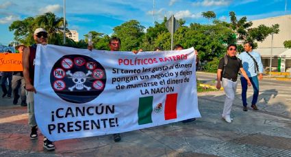 “Generación Z” y sociedad civil marchan en Cancún para exigir justicia por el asesinato de Carlos Manzo