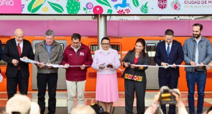 "Ni un tornillo quedó de antes, tenemos Metro para 50 años más", afirma Brugada en la reapertura de la Línea 1