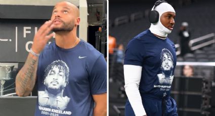 Los jugadores de los Cowboys rinden homenaje a Marshawn Kneeland, su excompañero que se suicidó; Dallas derrota a los Raiders en Las Vegas