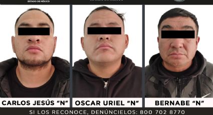 Detienen a tres personas por el robo de un camión de ropa deportiva valuada en 1.5 mdp en Edomex