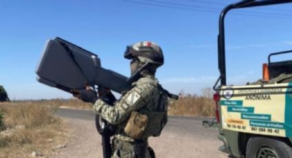 Detectan y neutralizan dos drones durante recorridos terrestres de seguridad en Sinaloa