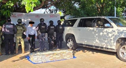 Aprehenden en Chiapas a sujeto ligado al Cártel de Sinaloa; aseguran 175 paquetes de presunta cocaína