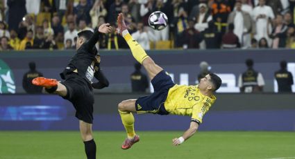 ¡Obra de arte! Cristiano Ronaldo regala un golazo espectacular de chilena a sus 40 años