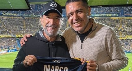 "Si no se hubiera ido serían tan felices": Boca Juniors presume visita de 'El Buki' Marco Antonio Solís a La Bombonera